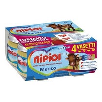 Nipol Omogeneizzato Manzo 4x120g 4Mesi+-1