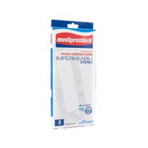 Medipresteril Dressing Post Operative Hyper-waterproof Sterile 10x25 cm 3 Pieces-2