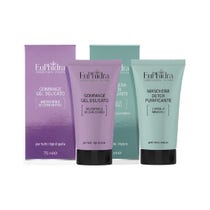 Euphidra Kit Al Tempio Di Kotoku-In Gommage Gel Delicato 75ml + Maschera Detox Purificante 75m-1