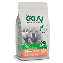 Oasy Dry Croquetas Monoproteico Con Salmón Para Perros Medianos / Grandes Bolsa 12kg-1