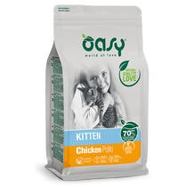 Oasy Dry Kitten Croquettes Poulet Pour Chatons Sachet 1,5kg-1