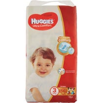 Huggies Ultra Comfort Grande Couche Taille 3 56 pièces-1