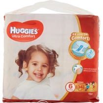 Huggies Ultra Comfort Couche Large Taille 6 34 pièces-1