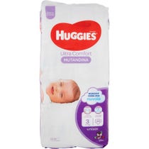 Huggies Ultra Comfort Couches Culottes Taille 3 44 pièces-1