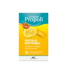 Golasept Propolis Arôme Miel et Citron 20 Comprimés-1